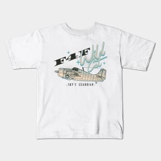 F4F Wildcat | WW2 Plane Kids T-Shirt